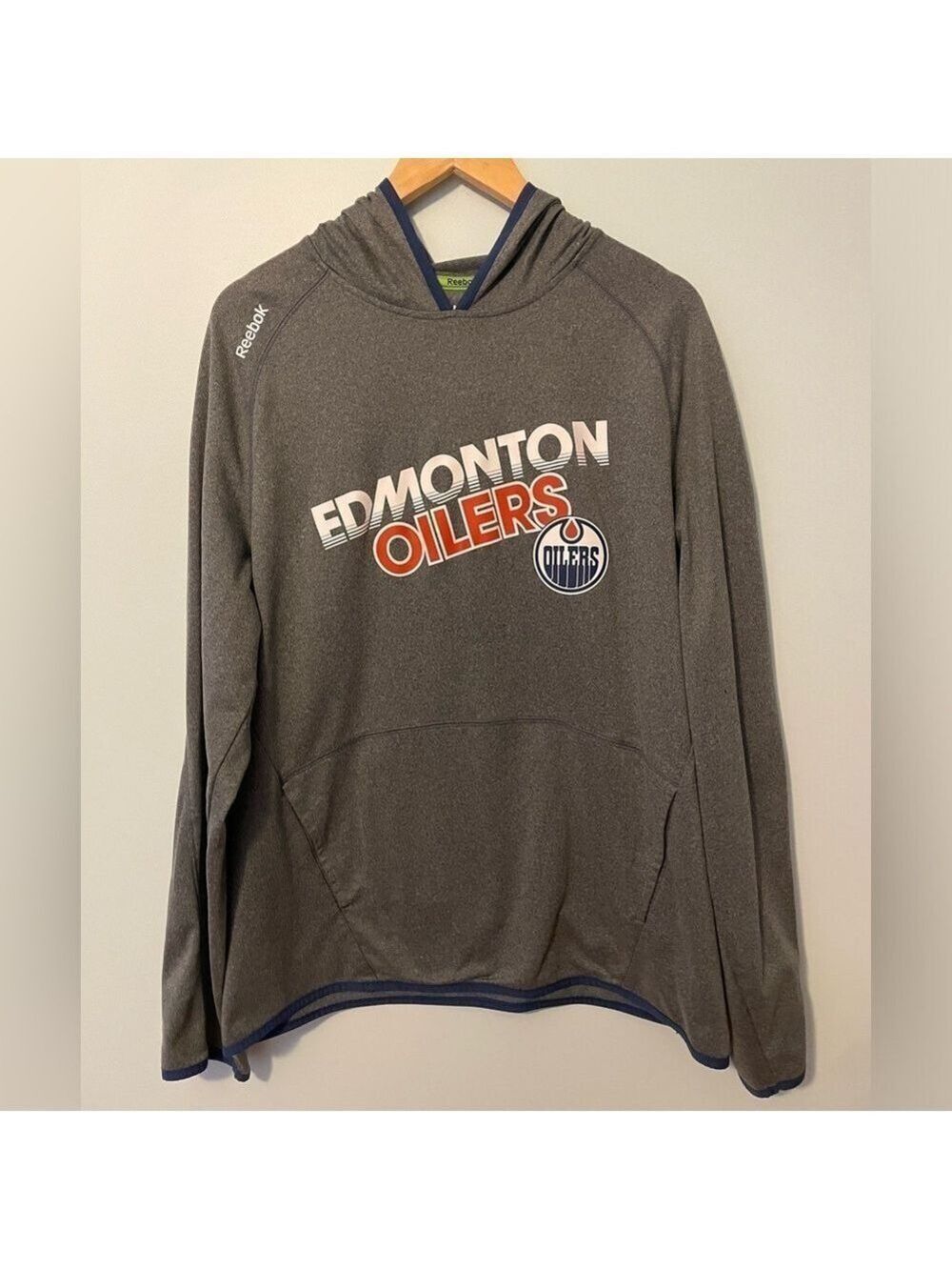 Reebok Oilers Large Sweater